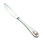 Safari 4-teiliges Kinderbesteck mit Gravur Tiermotive messer