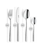 Pure Besteckset 4-teilig Paul Wirths Besteck mit Namen groessen