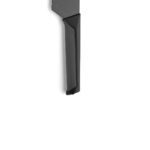 Kuppels BLACK Santokumesser 7 Kochmesser Gravur Griff