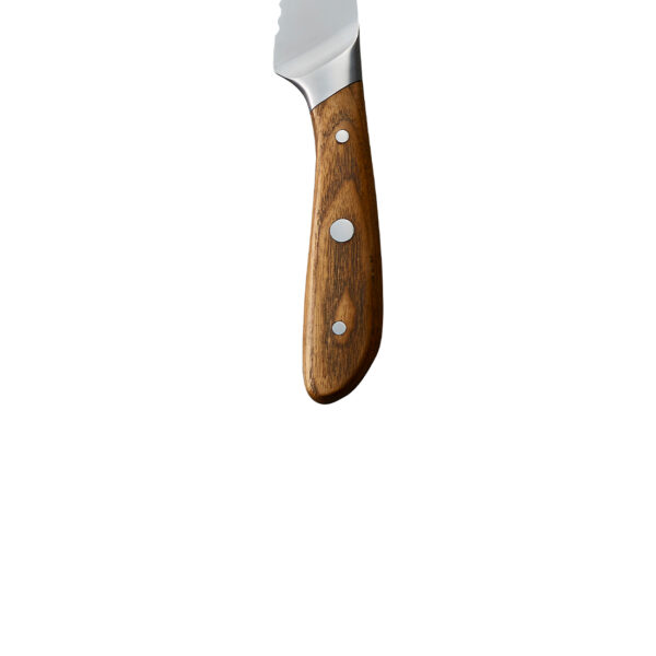 Brotmesser WAVE Holz Kuppels personalisiertes Brotmesser für die Küche Griff