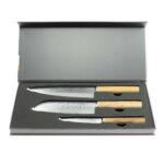 EXPERT Messerset 3-teilig holz Messerset