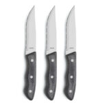 Steakmesser Set Jumbo 3-teilig Holz Amefa HERCULE mit persönlicher Gravur