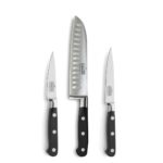 V-SABATIER graviertes Küchenmesser Set 3-teilig Richardson Sheffield graviertes Messerset