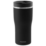 Profino Thermobecher mit Gravur 350 ml Schwarz