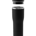 Profino Thermobecher mit Gravur 500 ml Schwarz