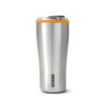 personalisierter Thermobecher von black + blum orange Komplettansicht
