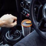 personalisierter Thermobecher passend für Autohalterung